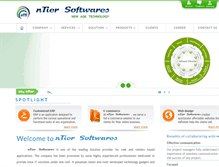 Tablet Screenshot of ntier.in